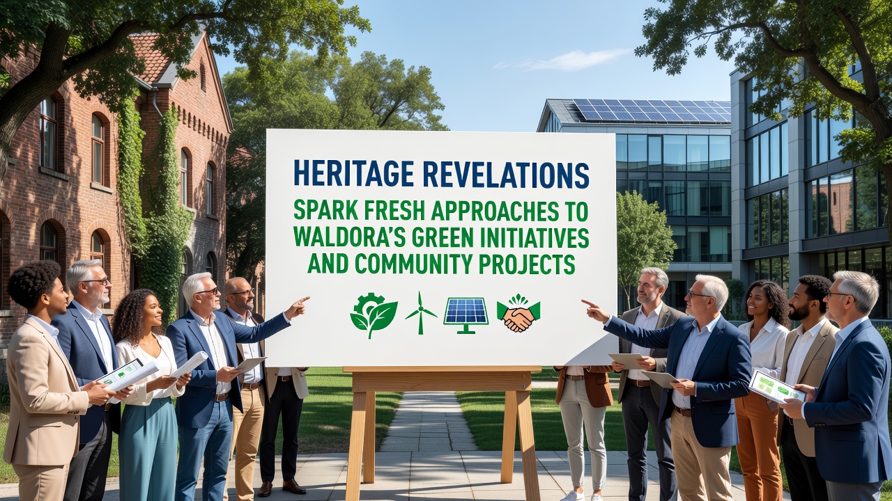 Heritage Revelations Spark Fresh Approaches to Waldora's Green Initiatives and Community Projects