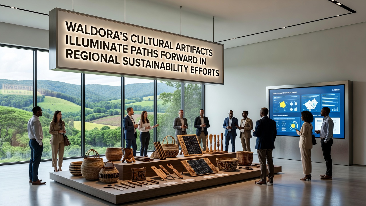 Community workshop examining artifact replicas alongside modern sustainability tools